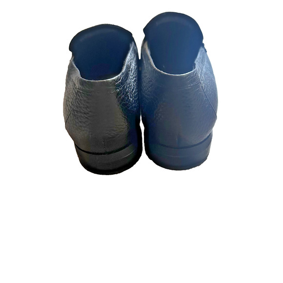 Vionic Sellah Black Pebbled Leather Loafers Women’s Sz8 Orthotic Support Comfort - Picture 5 of 8